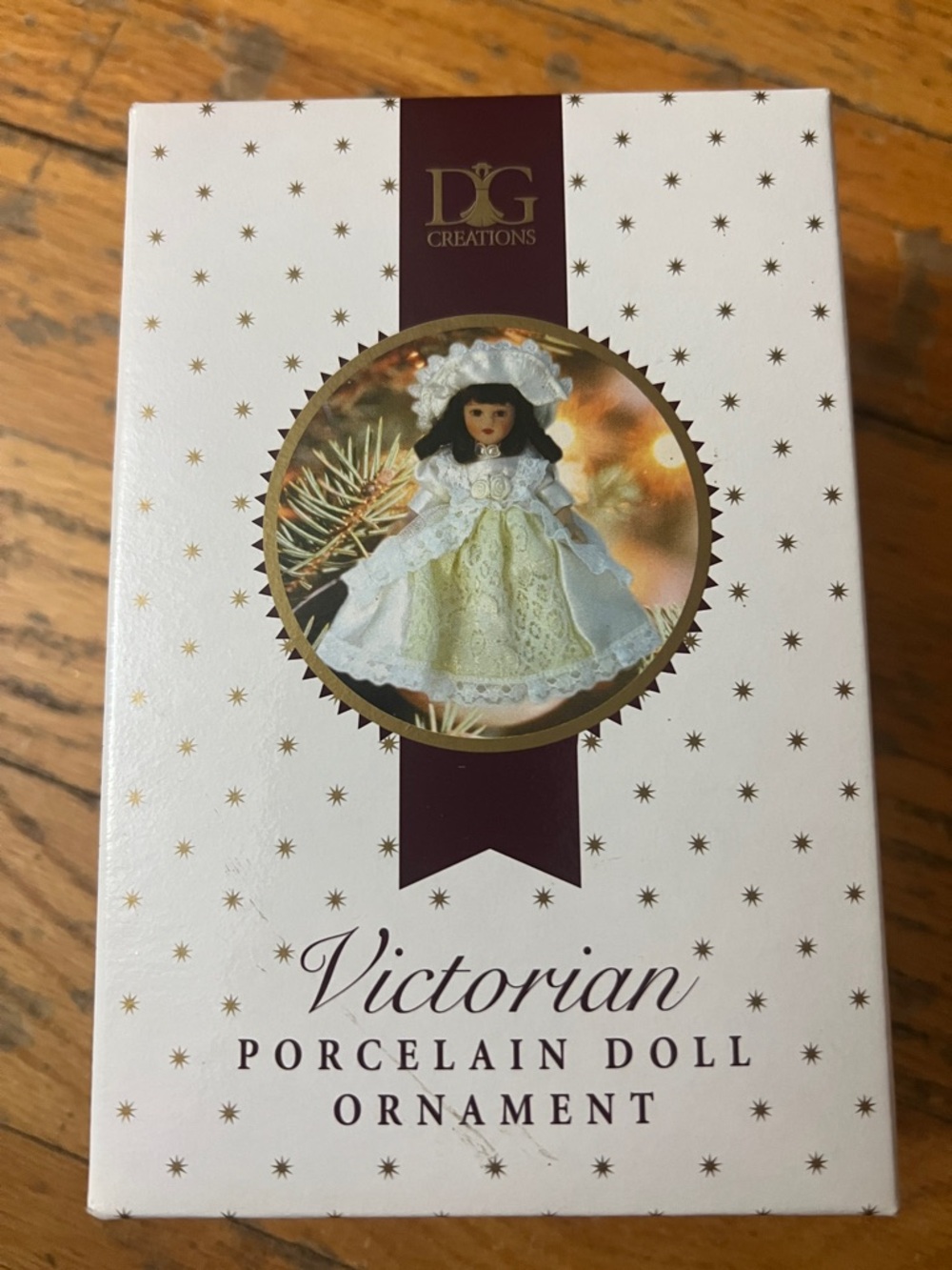 Victorian Porcelain Doll Ornament